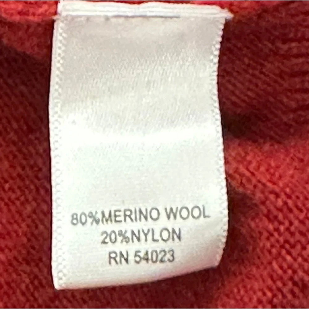 Banana Republic Italian Yarn Merino Wool Sweater Crewneck Size Med‎ Preppy